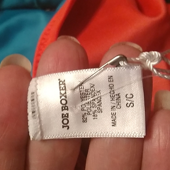 Nwt Coral & Turquoise Reversible Bikini - Picture 9 of 10